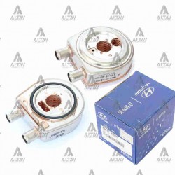 YAĞ SOĞUTUCUSU ACCENT 03-06 / GETZ 03-05 / SANTAFE / TUCSON / SPORTAGE DİZEL YAĞ SOĞUTUCUSU ACCENT 03-06 / GETZ 03-05 / SANTAFE / TUCSON / SPORTAGE DİZEL